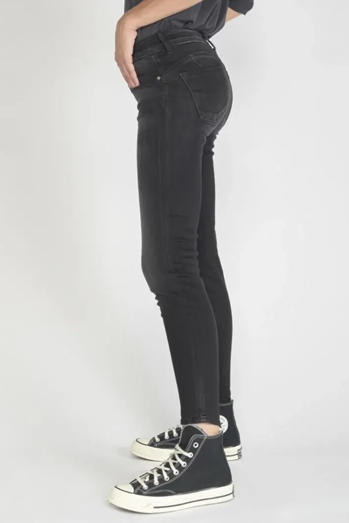 Le Temps des Cerises Pulp Slim 7/8Eme Jeans Noir N°1 Black / Black Best
