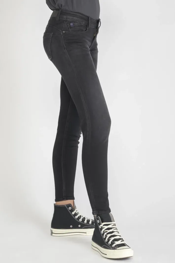 Le Temps des Cerises Pulp Slim 7/8Eme Jeans Noir N°1 Black / Black Best