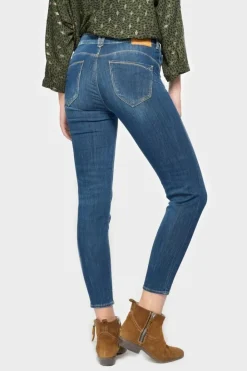Le Temps des Cerises Pulp Slim Taille Haute 7/8Eme Jeans Bleu N°2 Blue Store