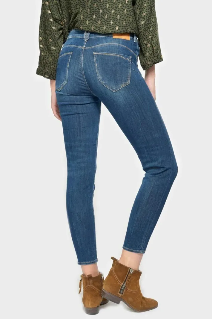 Le Temps des Cerises Pulp Slim Taille Haute 7/8Eme Jeans Bleu N°2 Blue Store