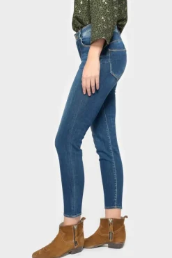 Le Temps des Cerises Pulp Slim Taille Haute 7/8Eme Jeans Bleu N°2 Blue Store