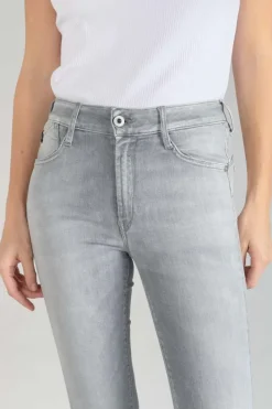 Le Temps des Cerises Pulp Slim Taille Haute 7/8Eme Jeans Gris N°3 Grey Best Sale
