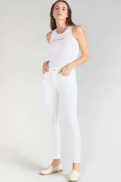 Le Temps des Cerises Pulp Slim Taille Haute 7/8Eme Jeans Blanc White Cheap