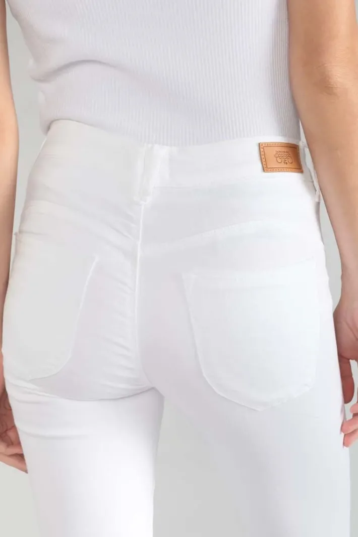 Le Temps des Cerises Pulp Slim Taille Haute 7/8Eme Jeans Blanc White Cheap