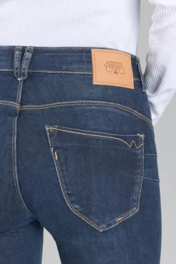 Le Temps des Cerises Pulp Slim Taille Haute 7/8Eme Jeans Bleu N°1 Blue Sale