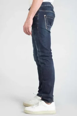 Le Temps des Cerises Raffi 900/16 Tapered 7/8Eme Jeans Destroy Bleu-Noir N°2 Blue Cheap
