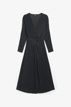 Le Temps des Cerises Robe Longue Yama Noire Black Store