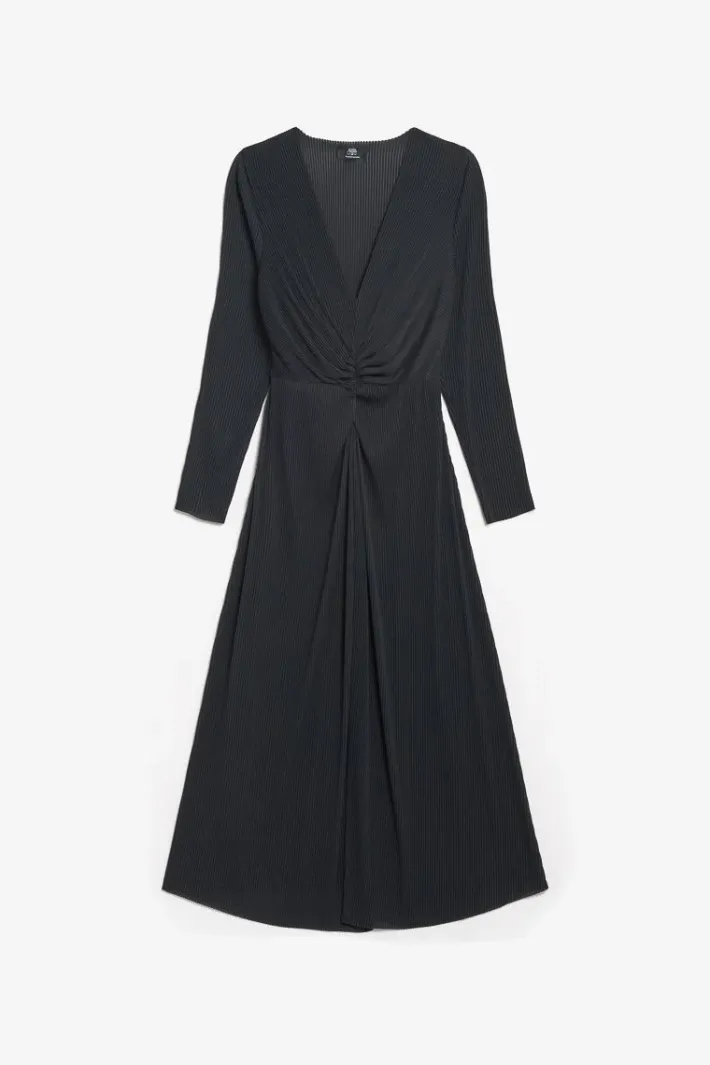 Le Temps des Cerises Robe Longue Yama Noire Black Store
