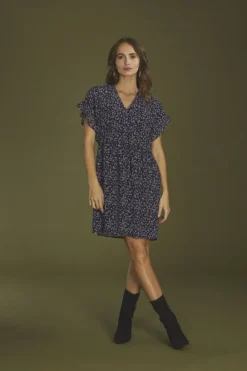 Le Temps des Cerises Robe Paola A Motif Leopard Stone Love Online