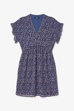 Le Temps des Cerises Robe Paola A Motif Leopard Stone Love Online