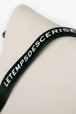 Le Temps des Cerises Sac A Bandouliere Leter Beige Beige / Noir Flash Sale