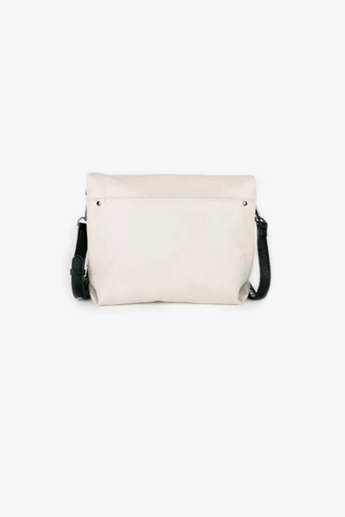 Le Temps des Cerises Sac A Bandouliere Leter Beige Beige / Noir Flash Sale