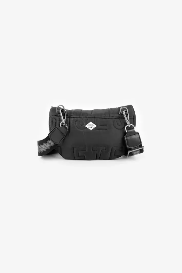 Le Temps des Cerises Sac Banane Matelasse Frankie Noir Black Cheap