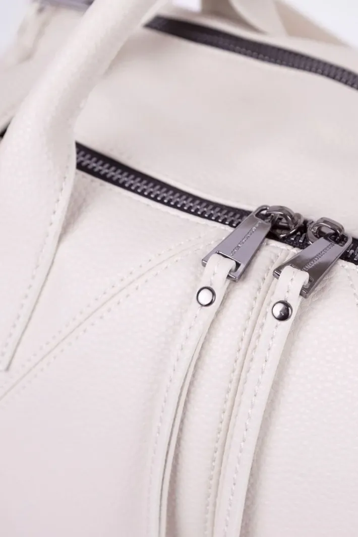 Le Temps des Cerises Sac Bowling Isaia Creme Ice Cream Fashion