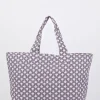 Le Temps des Cerises Sac Cabas Micky Gris A Motif Fleuri Grey Online