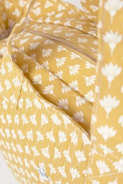 Le Temps des Cerises Sac Cabas Micky Jaune A Motif Fleuri Yellow Sale