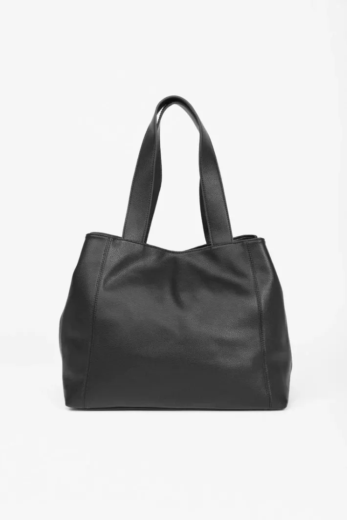 Le Temps des Cerises Sac Cabas Micky Noir Black Clearance