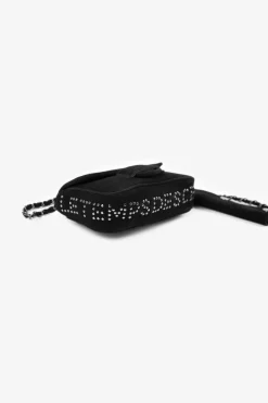 Le Temps des Cerises Sac Klelia En Cuir Suede Noir Black New