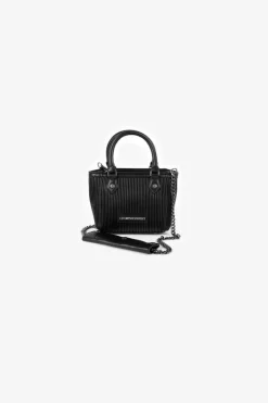 Le Temps des Cerises Sac Lana Noir Plisse Black Shop