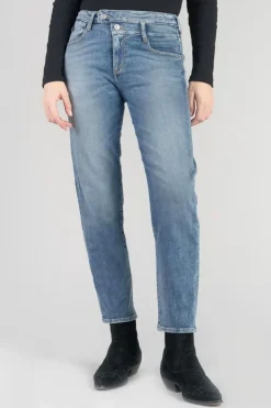 Le Temps des Cerises Salma 400/17 Mom Taille Haute 7/8Eme Jeans Bleu N°4 Blue New