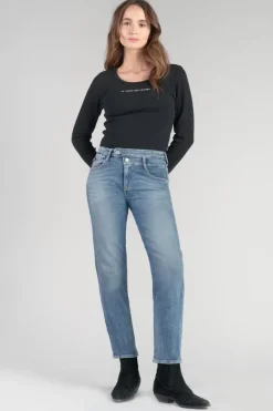 Le Temps des Cerises Salma 400/17 Mom Taille Haute 7/8Eme Jeans Bleu N°4 Blue New