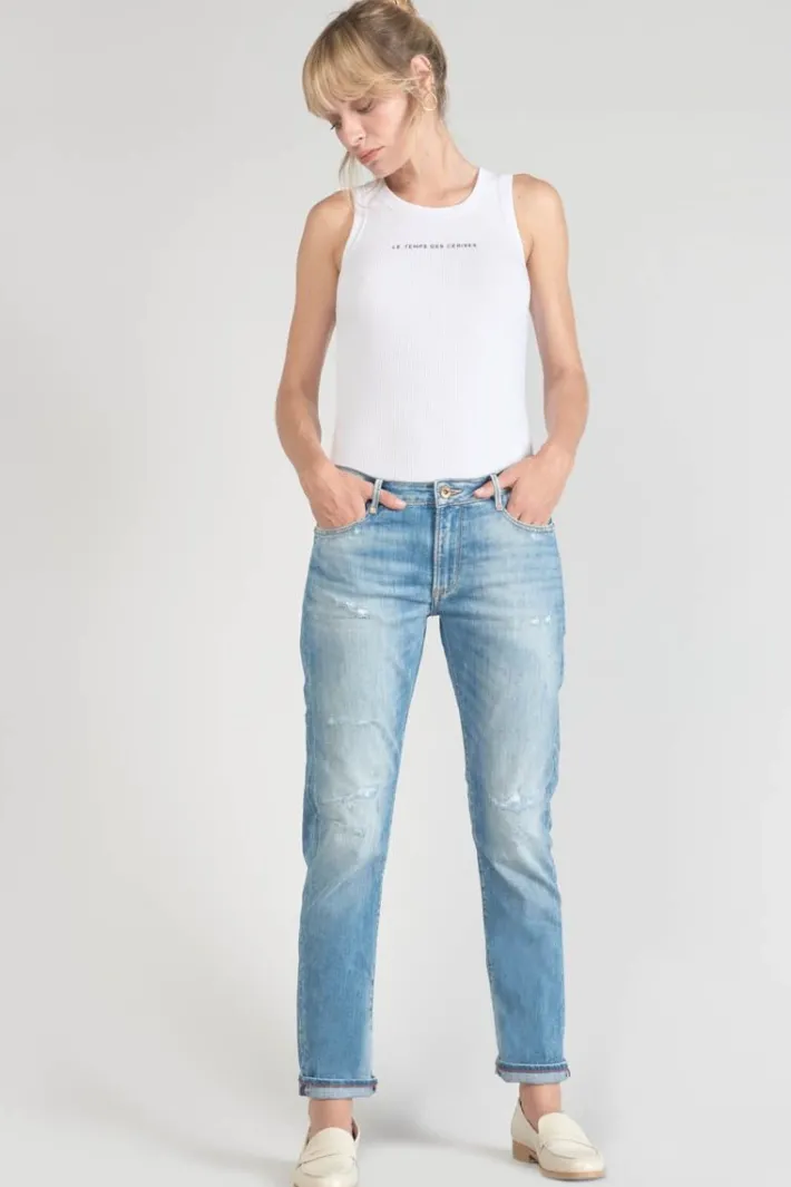 Le Temps des Cerises Sea 200/43 Boyfit Jeans Destroy Bleu N°4 Blue Cheap