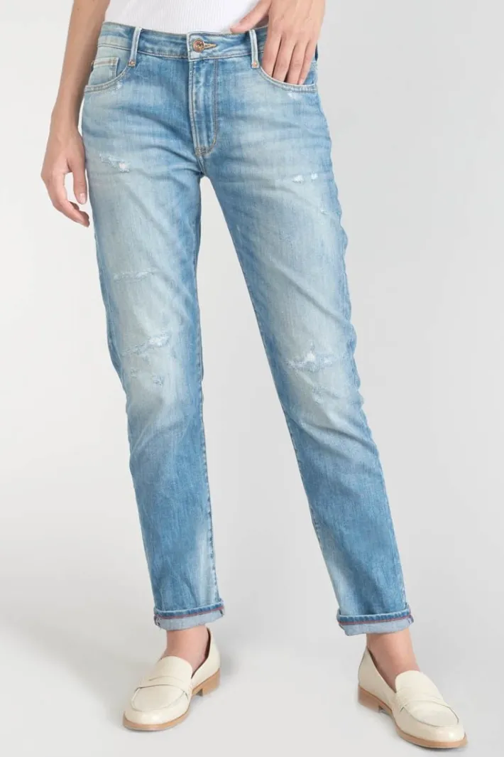 Le Temps des Cerises Sea 200/43 Boyfit Jeans Destroy Bleu N°4 Blue Cheap