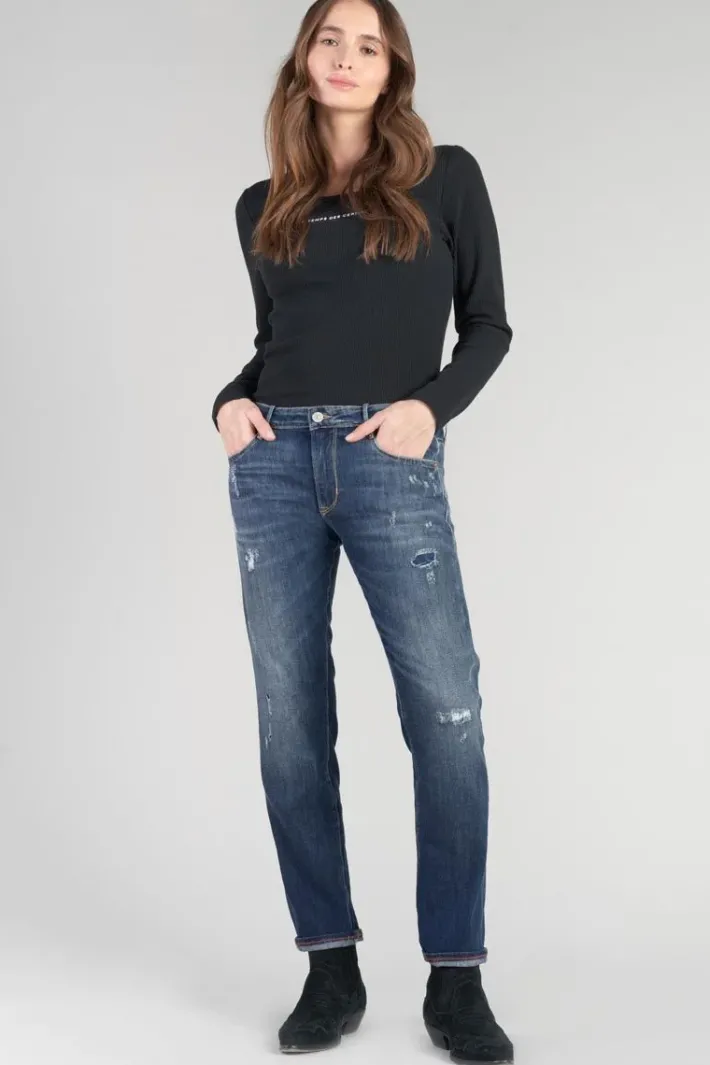 Le Temps des Cerises Sea 200/43 Boyfit Jeans Destroy Bleu N°2 Blue Cheap