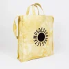Le Temps des Cerises Shopping Bag Lina Tie And Dye Jaune Yellow Fashion
