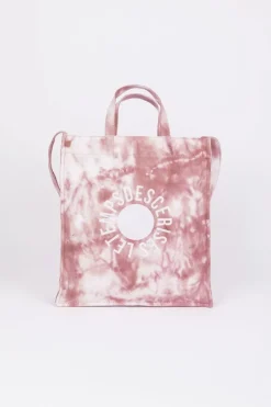 Le Temps des Cerises Shopping Bag Lina Tie And Dye Rose Pink Clearance