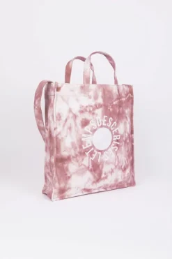 Le Temps des Cerises Shopping Bag Lina Tie And Dye Rose Pink Clearance