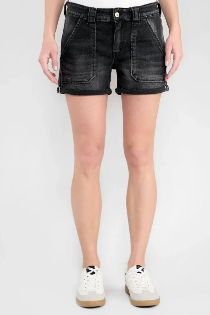 Le Temps des Cerises Short En Jeans Bloom Noir Black / Black Store