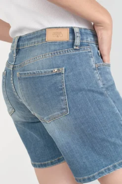 Le Temps des Cerises Short Janka En Jeans Bleu Delave Blue Sale