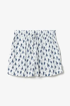 Le Temps des Cerises Short Nuria Tie And Dye Bleu Midnight Discount