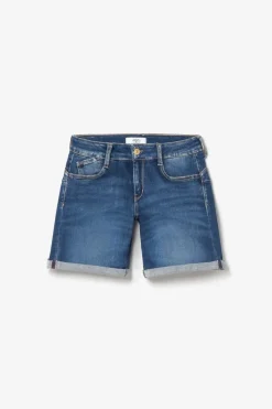 Le Temps des Cerises Short Paola En Jeans Bleu Blue Cheap