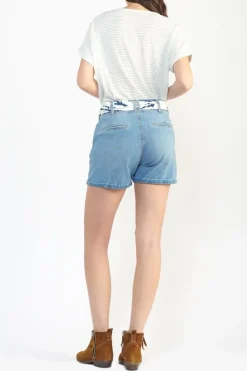 Le Temps des Cerises Short Sydney En Jeans Bleu Blue Best Sale