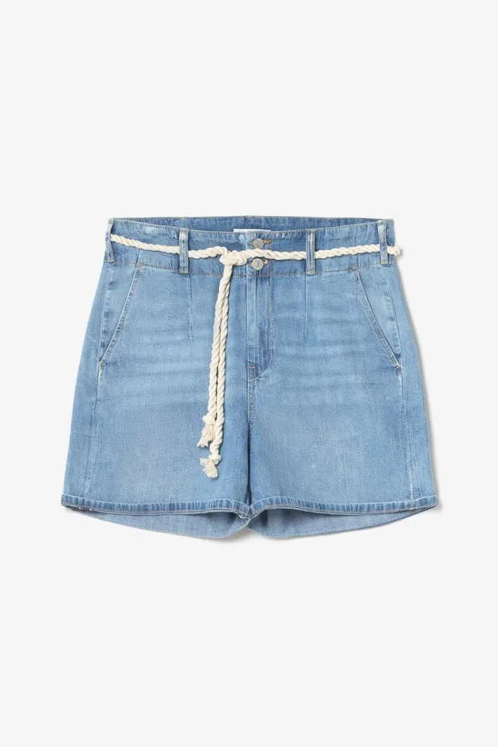 Le Temps des Cerises Short Sydney En Jeans Bleu Clair Blue Fashion