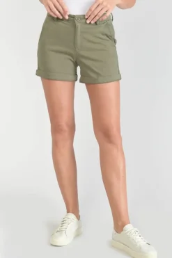 Le Temps des Cerises Short Veli2 Kaki Lizard Cheap