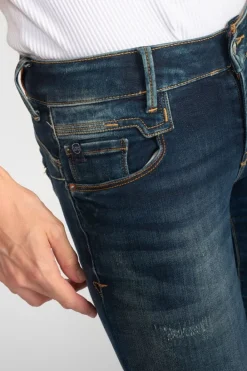 Le Temps des Cerises Sib Pulp Slim 7/8Eme Jeans Destroy Vintage Bleu N°2 Blue Online