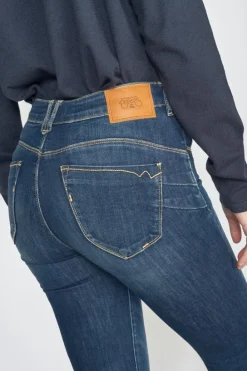 Le Temps des Cerises Soma Pulp Slim Taille Haute Jeans Bleu N°2 Blue Shop