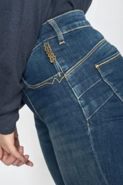 Le Temps des Cerises Soma Pulp Slim Taille Haute Jeans Bleu N°2 Blue Shop