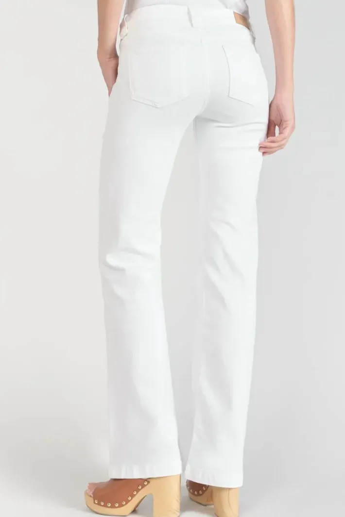 Le Temps des Cerises Sormiou Flare Jeans Blanc White Shop