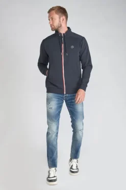 Le Temps des Cerises Sweat Goal Bleu Nuit Galaxy Cheap