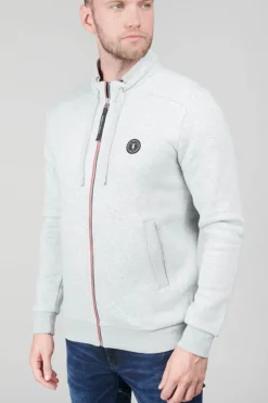 Le Temps des Cerises Sweat Goal Gris Clair Grey Chine Cheap