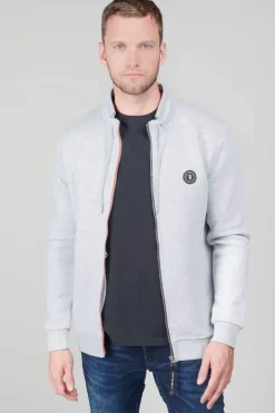 Le Temps des Cerises Sweat Goal Gris Clair Grey Chine Cheap