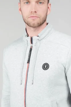 Le Temps des Cerises Sweat Goal Gris Clair Grey Chine Cheap