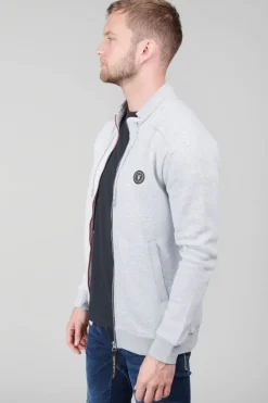 Le Temps des Cerises Sweat Goal Gris Clair Grey Chine Cheap