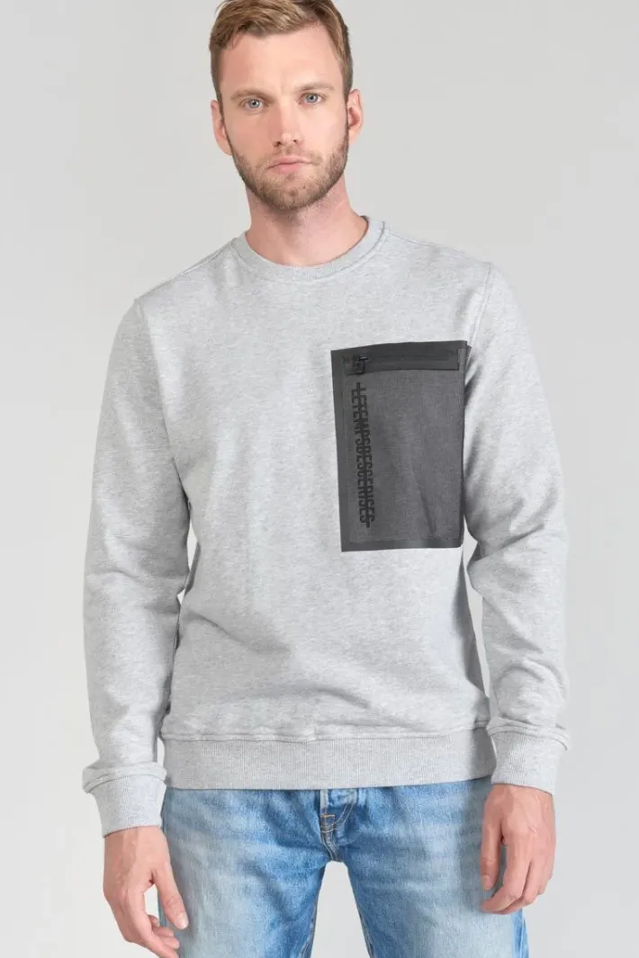 Le Temps des Cerises Sweat Stipa Gris Chine Grey Melange New