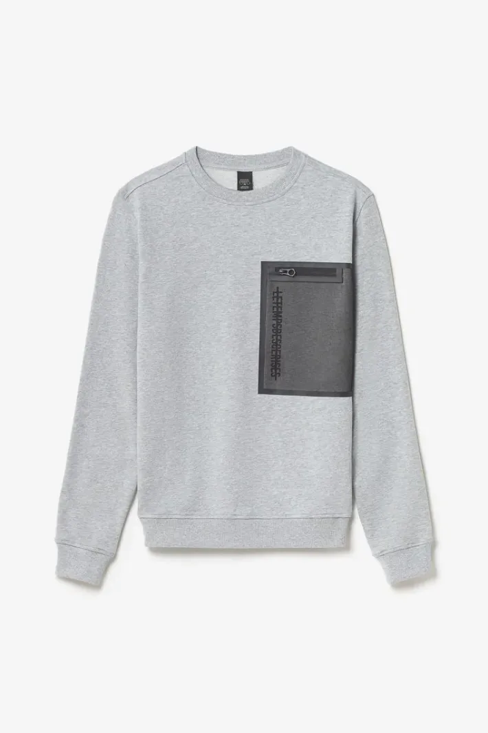 Le Temps des Cerises Sweat Stipa Gris Chine Grey Melange New