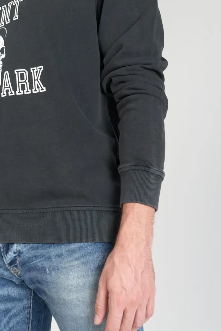 Le Temps des Cerises Sweat Tubur Noir Delave Black New